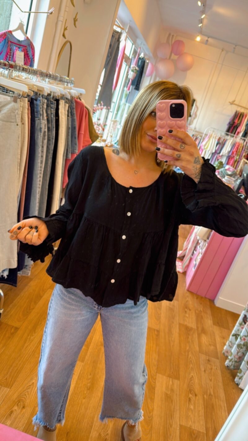 BLOUSE CHOUPINETTE NOIRE