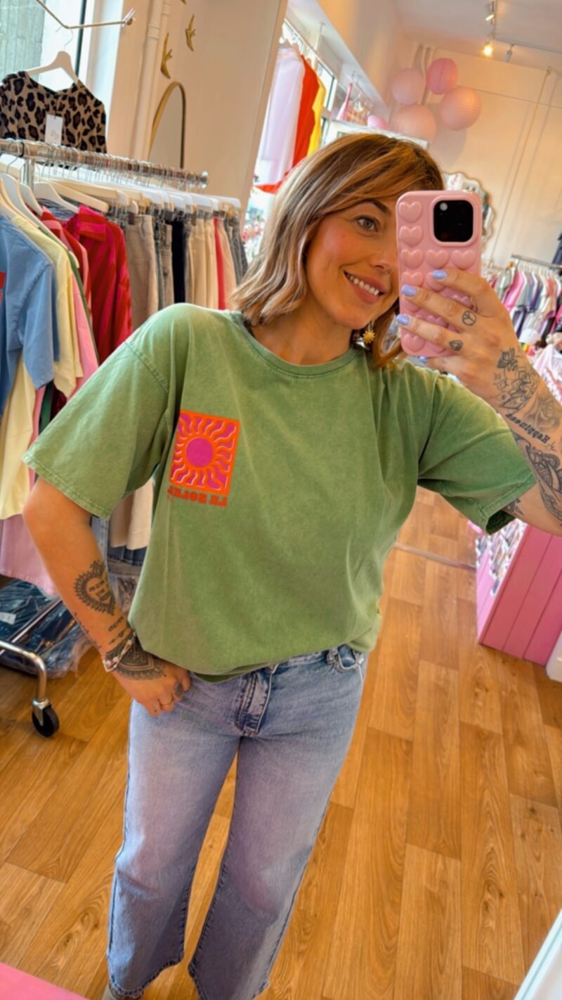 T SHIRT  SOLEIL VERT