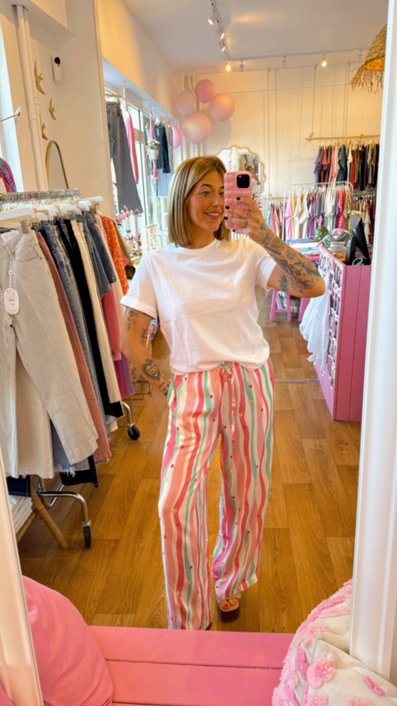 PANTALON PETITS COEUR / ETOILES  T . S