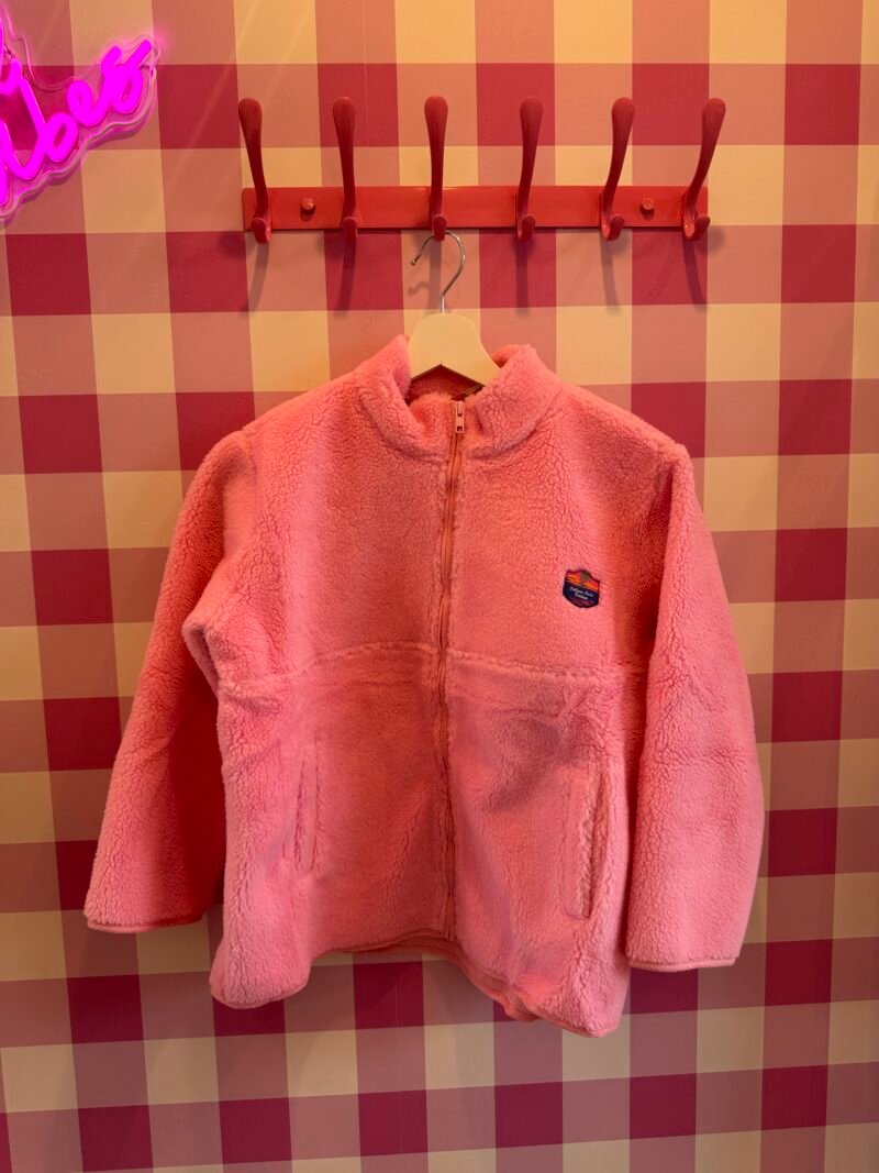 VESTE SHERPA ROSE  14 ANS