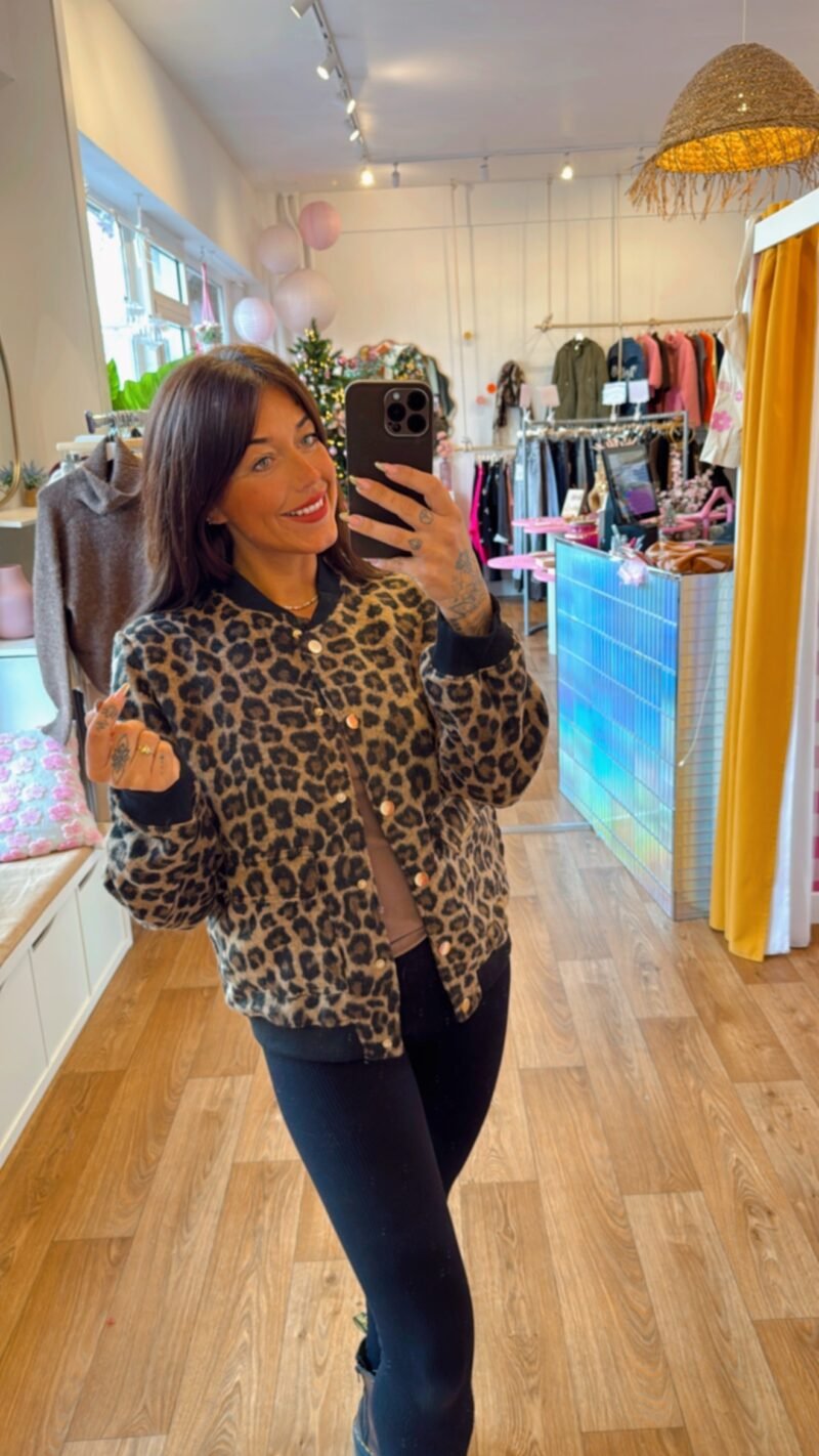 VESTE JULIA LEOPARD M/L