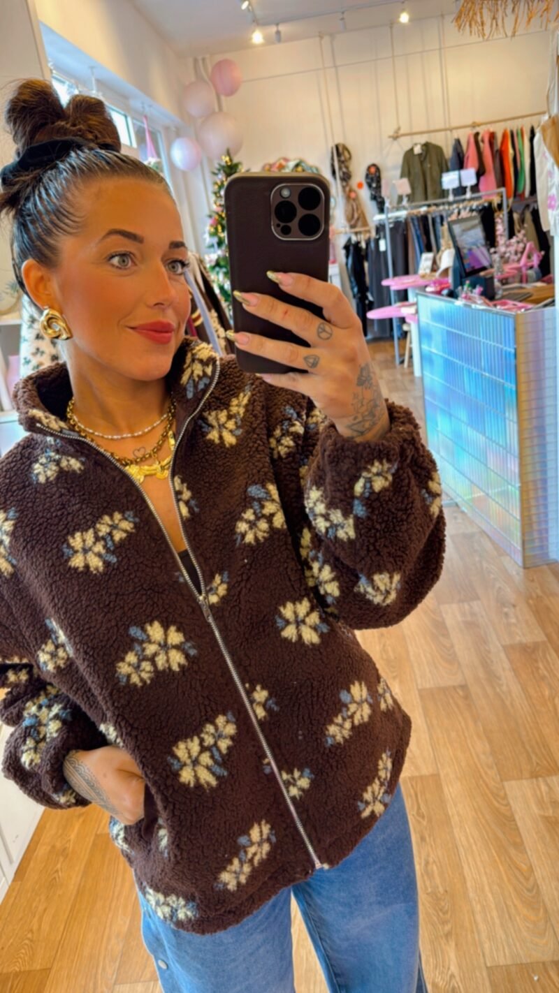 POLAIRE CHOCO  FLEUR T . S