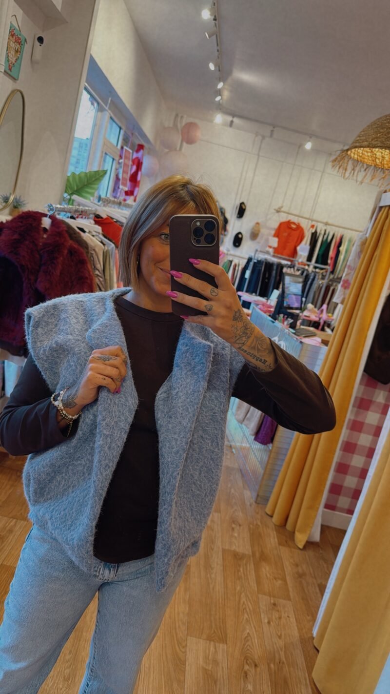 BOLERO FEUTRINE BLEU