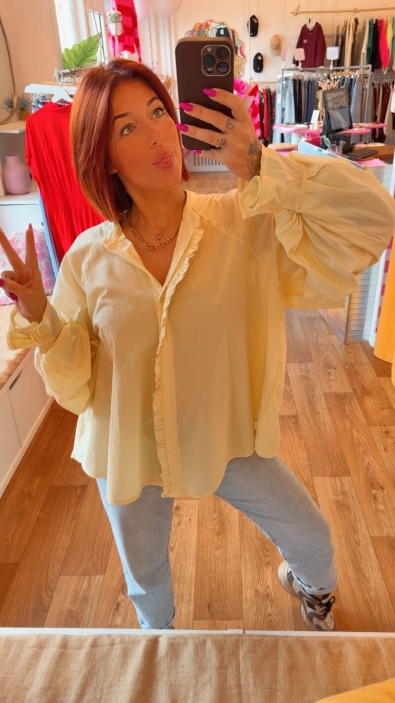 BLOUSE MAGALIE JAUNE