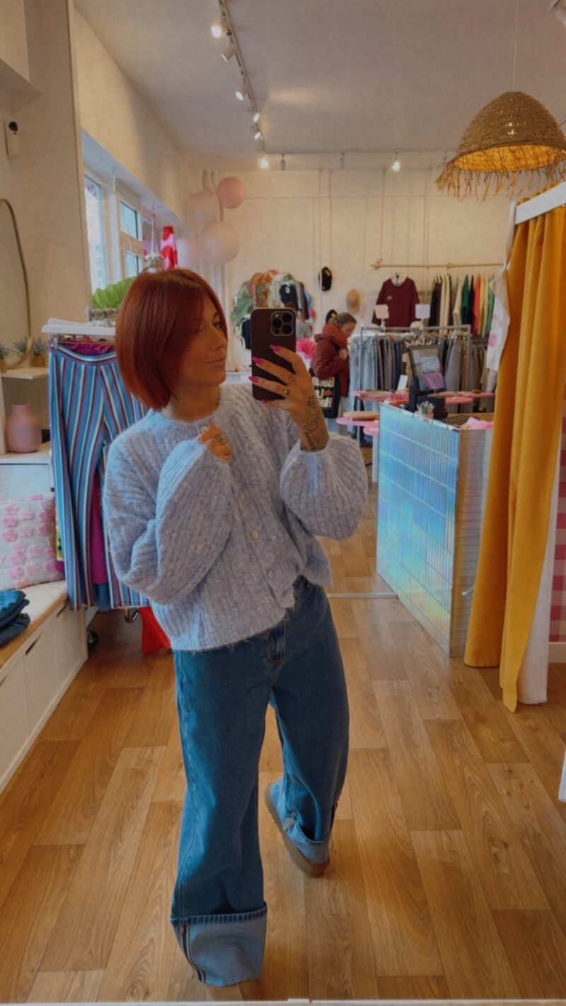 JEAN WIDE LEG REVERS    S