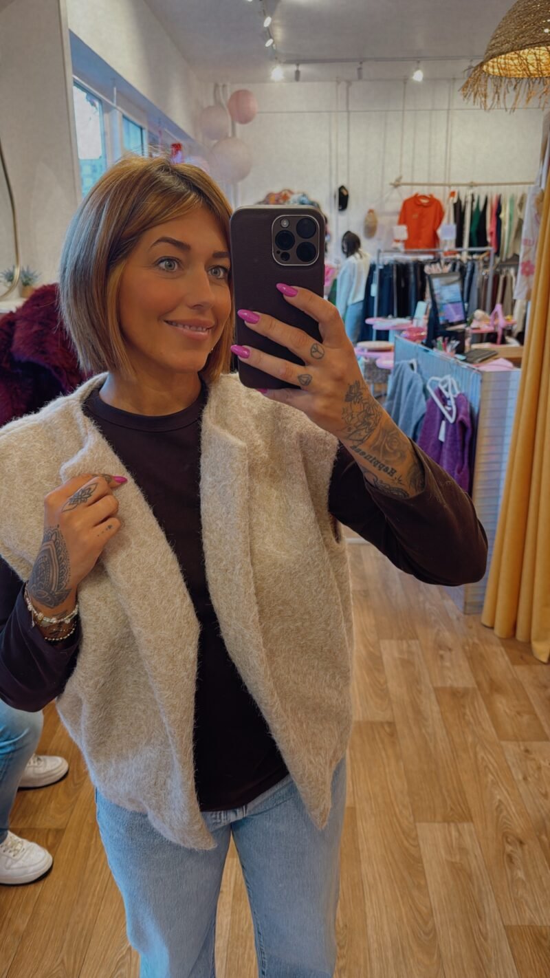 BOLERO FEUTRINE ECRU