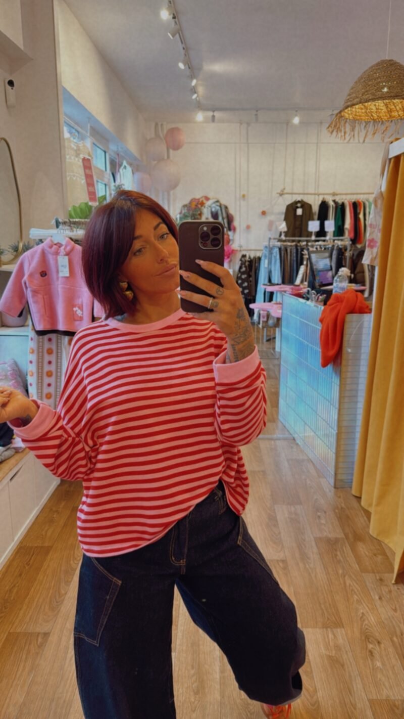 TOP JODIE  RAYE ROUGE / ROSE