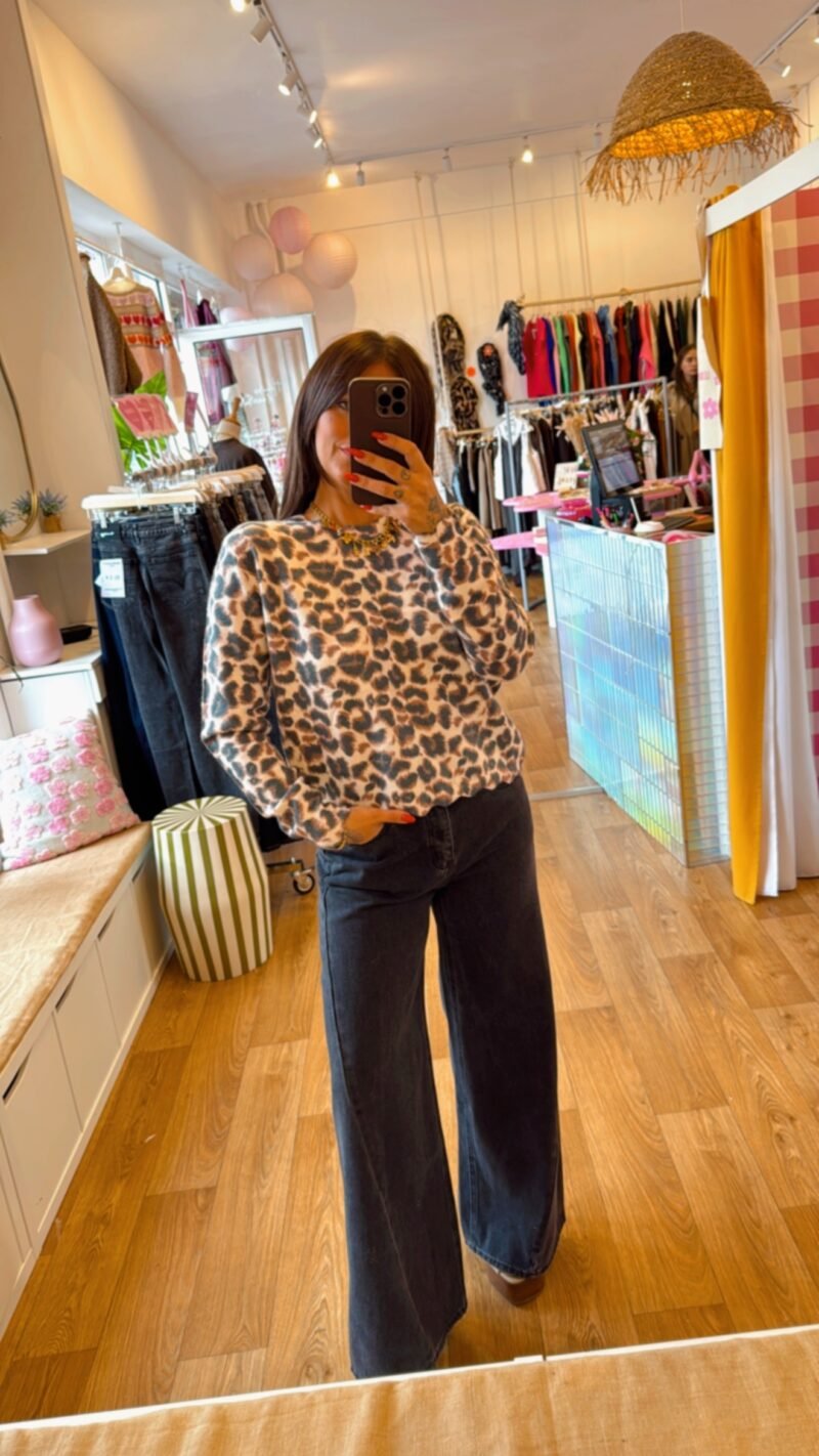 PULL FIN LEOPARD