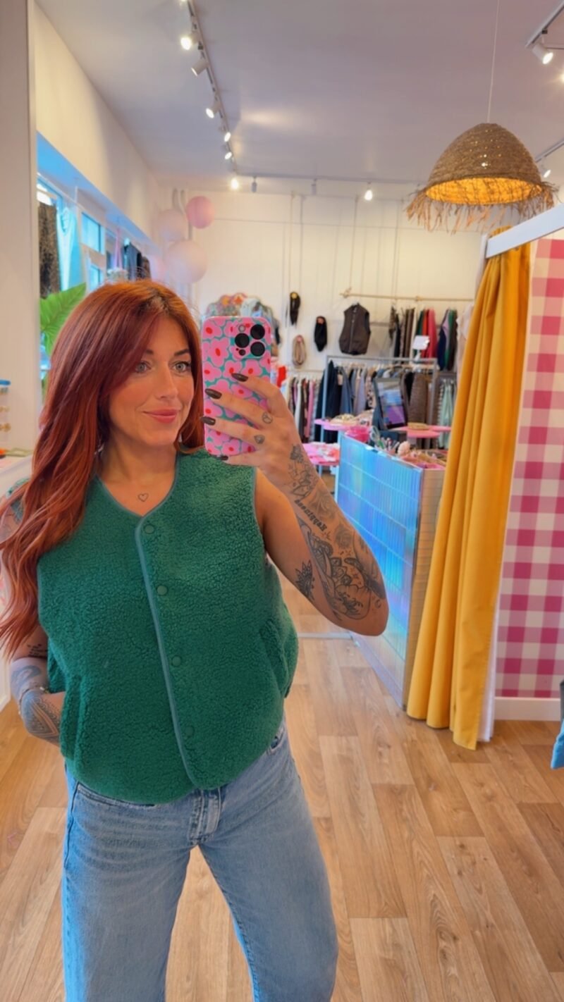 BOLERO MOUTON VERT   T . S