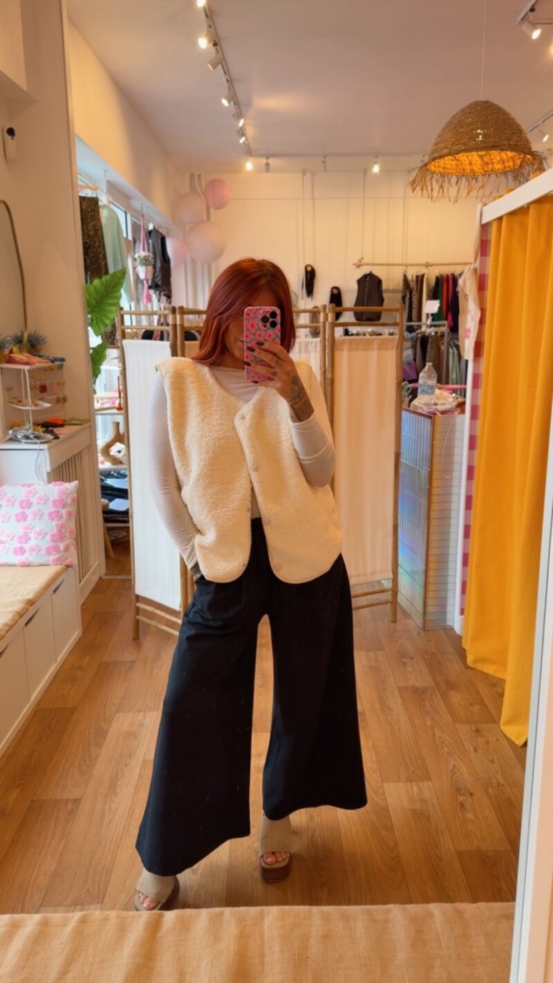 JUPE CULOTTE SUZETTE  NOIRE