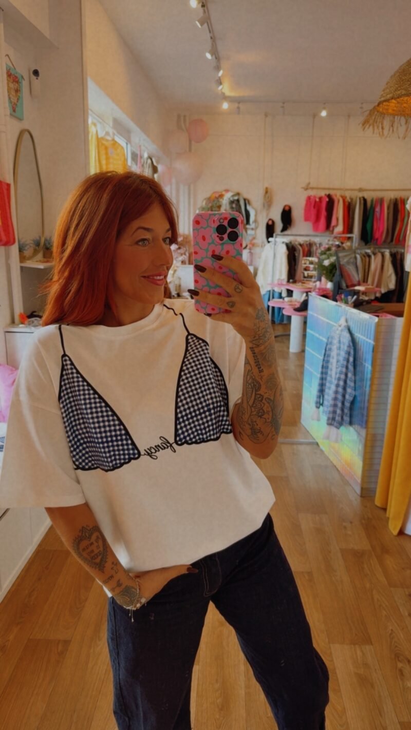 T SHIRT DOUX  MAILLOT DE BAIN