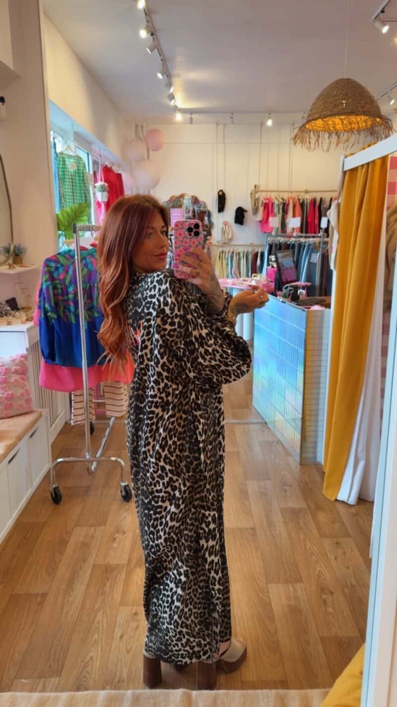 ROBE ROCK LEOPARD CAMEL – Image 4