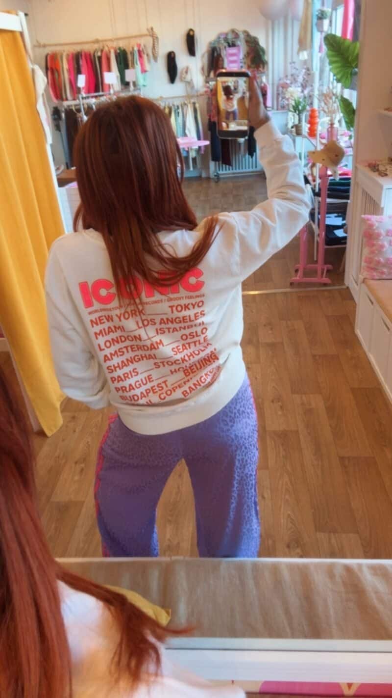 SWEAT ICONIC BLANC – Image 2
