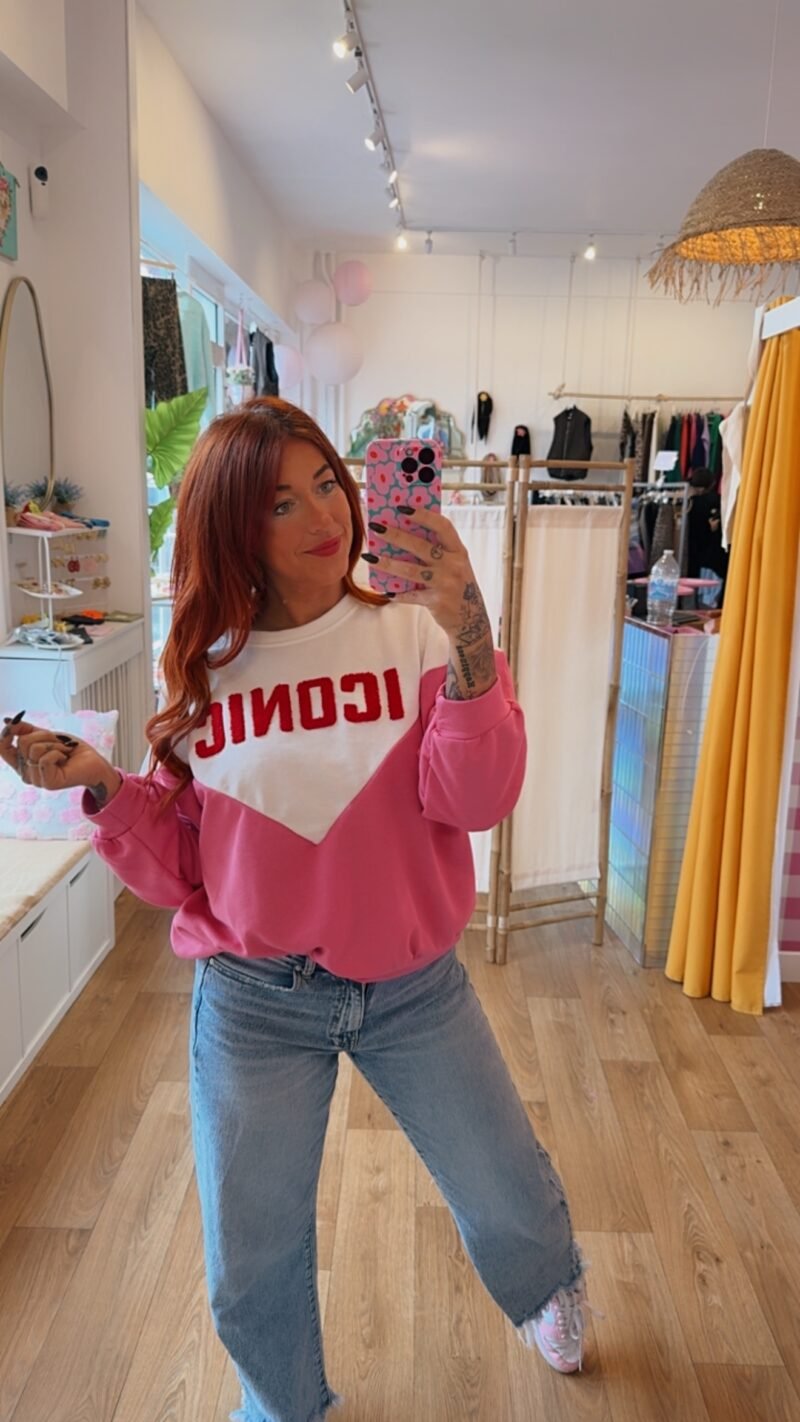 SWEAT TRIANGLE ICONIC ROSE