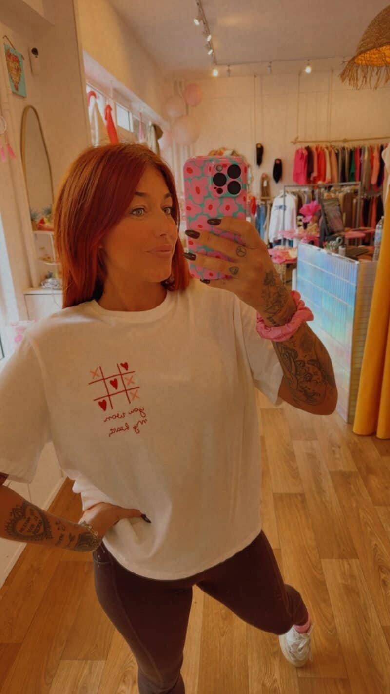 T SHIRT "YOU WON MY HEART " – Image 2