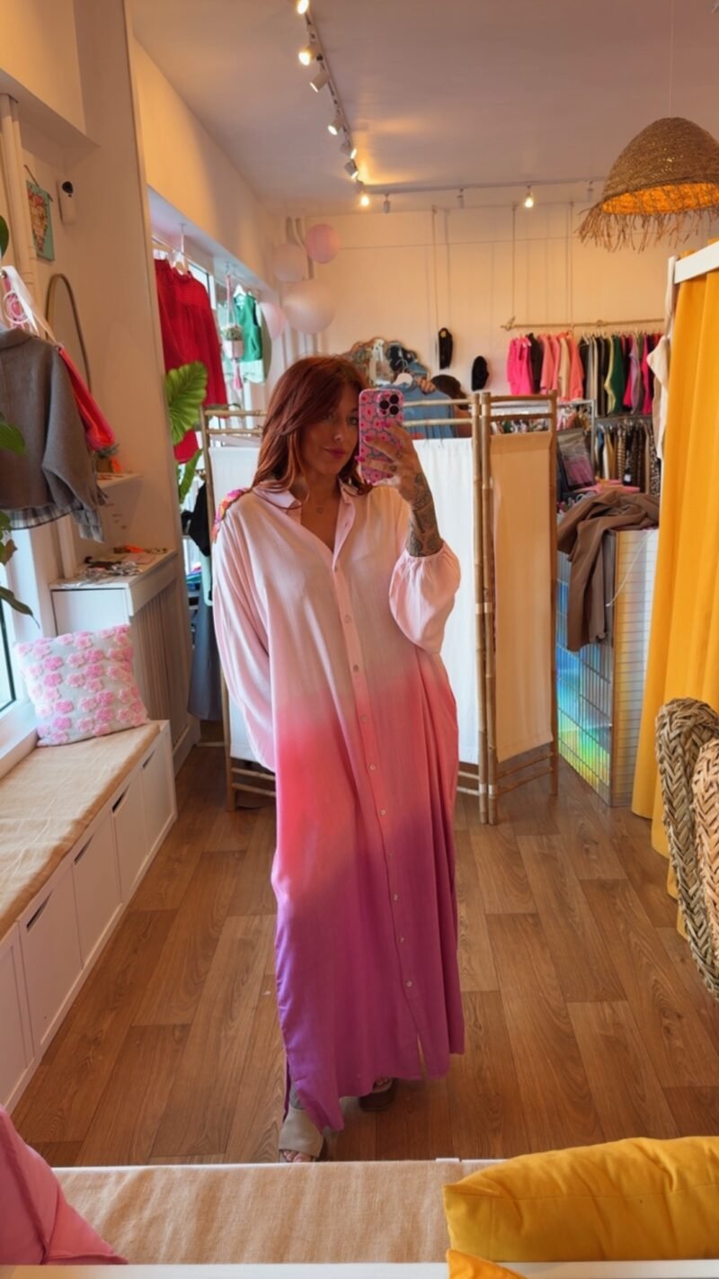 ROBE  DEGRADE rose T . 1