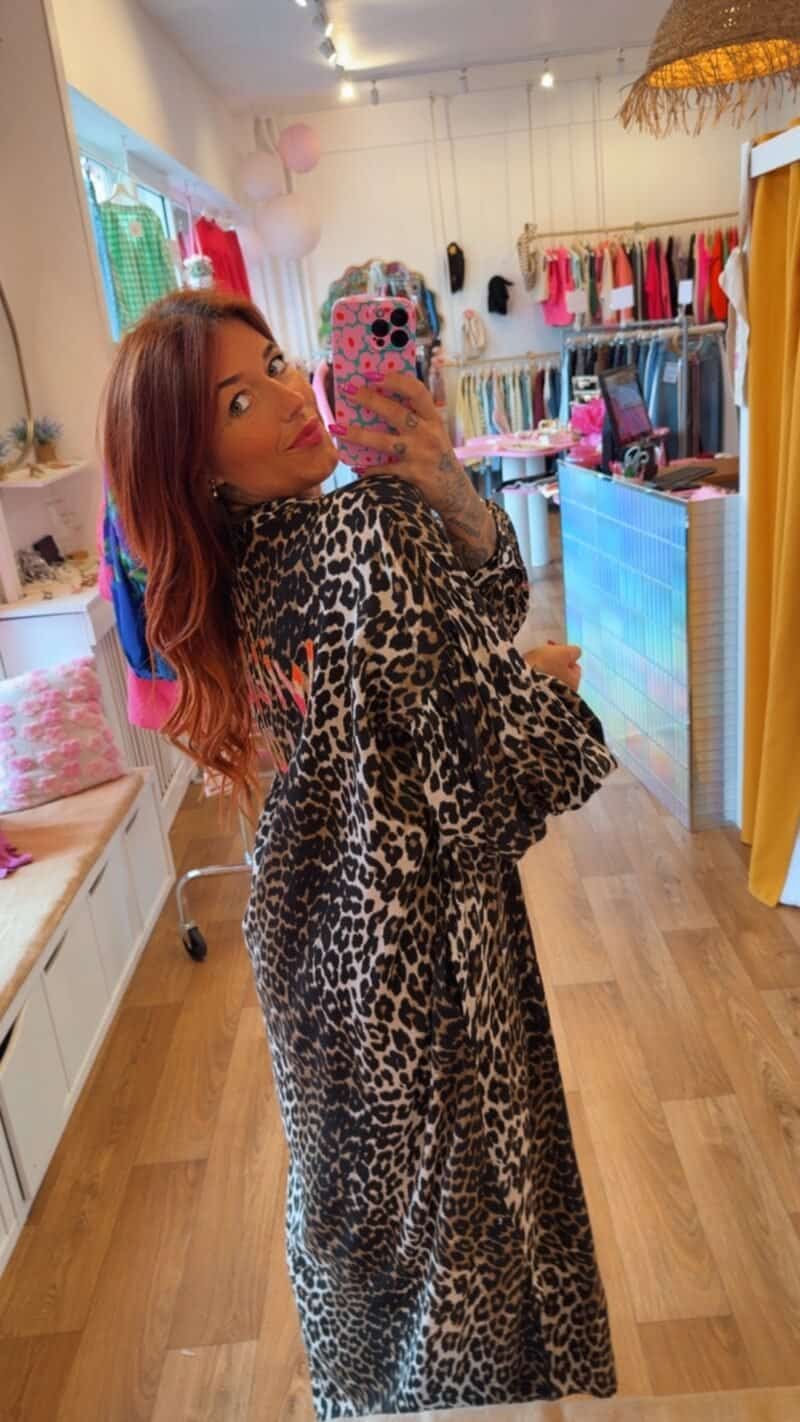 ROBE ROCK LEOPARD CAMEL – Image 3