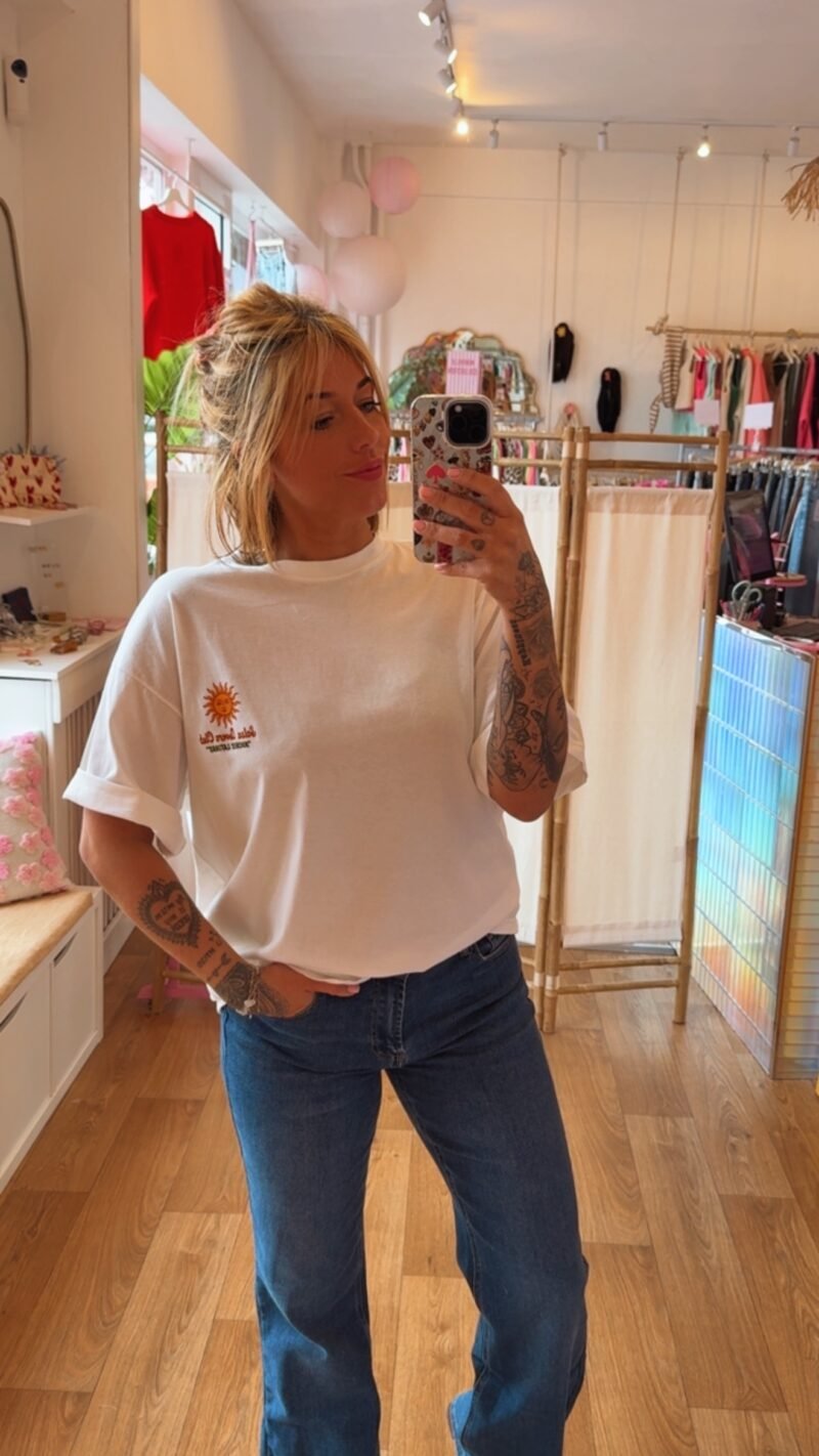 T HISRT SALSA LOVERS CLUB BLANC