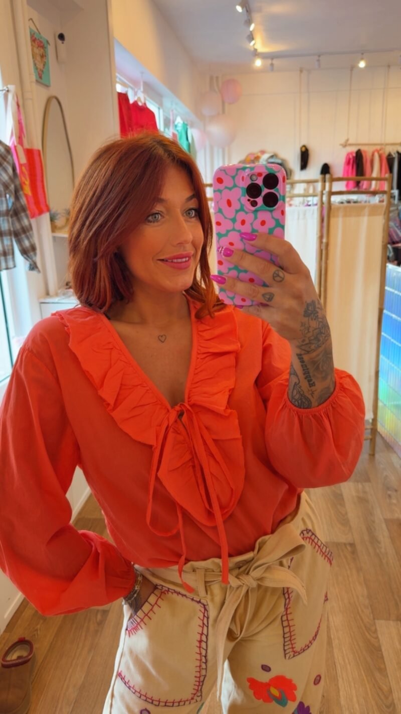 BLOUSE RAPHAELLE CORAIL