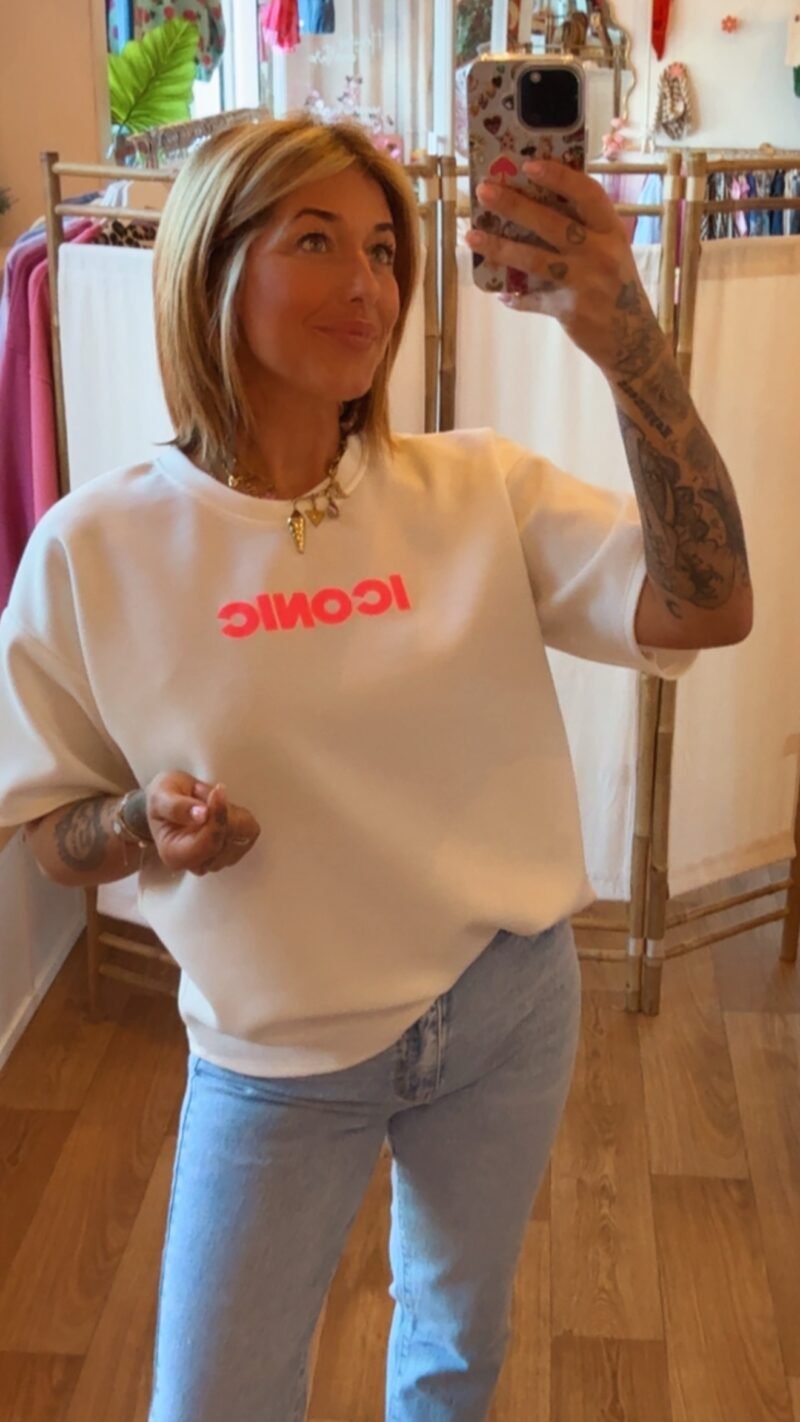 T SHIRT DOUX ICONIC BLANC