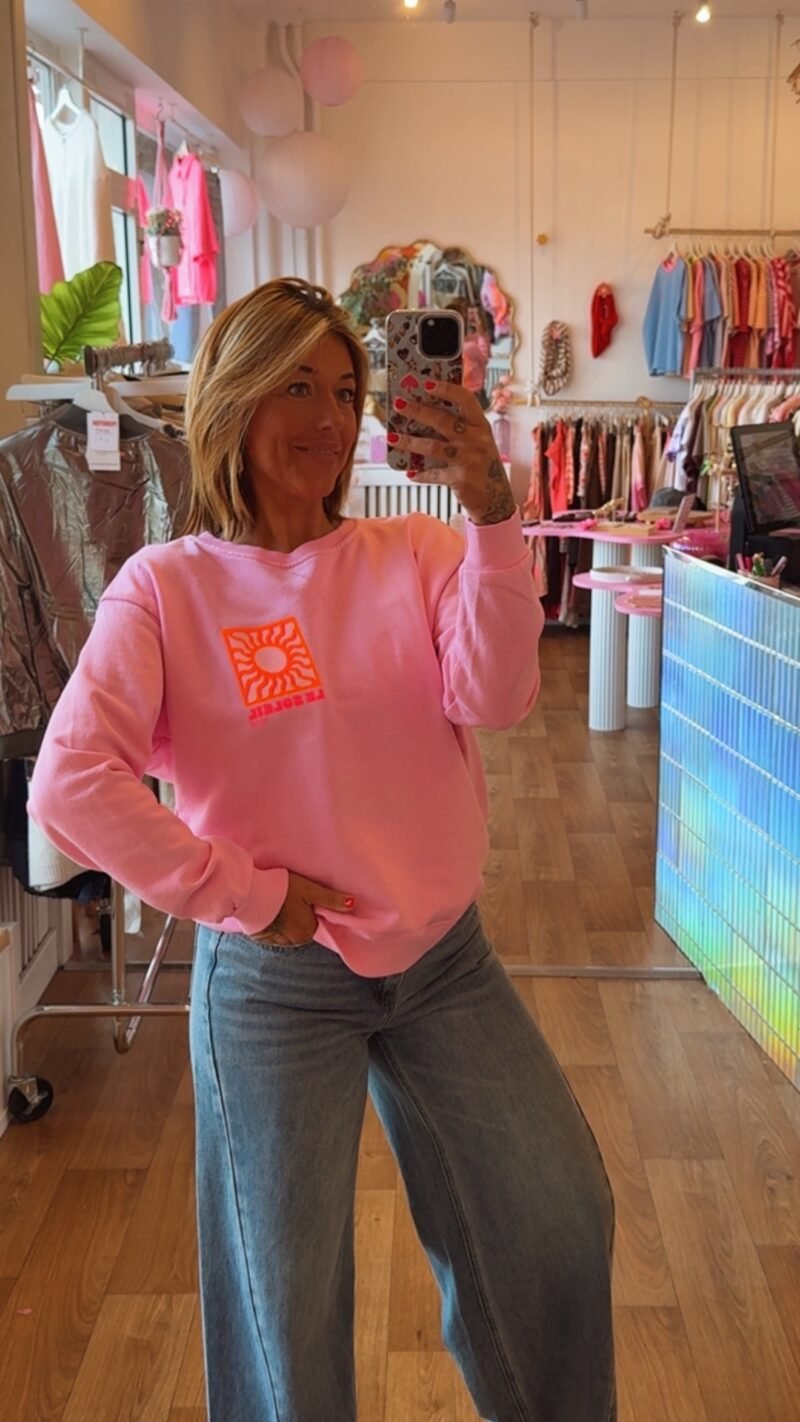 SWEAT   LE SOLEIL rose