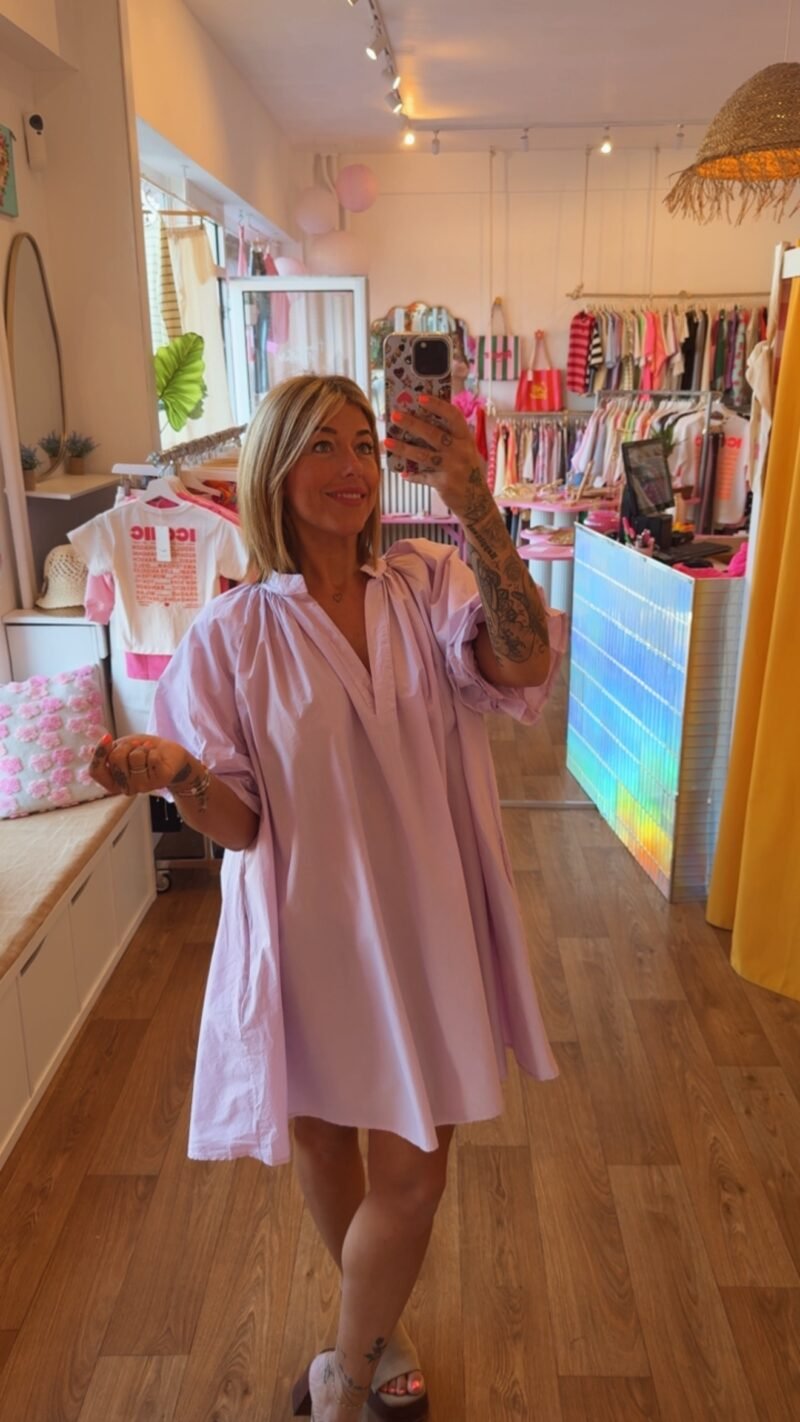 ROBE UNI PALMITA  LILA
