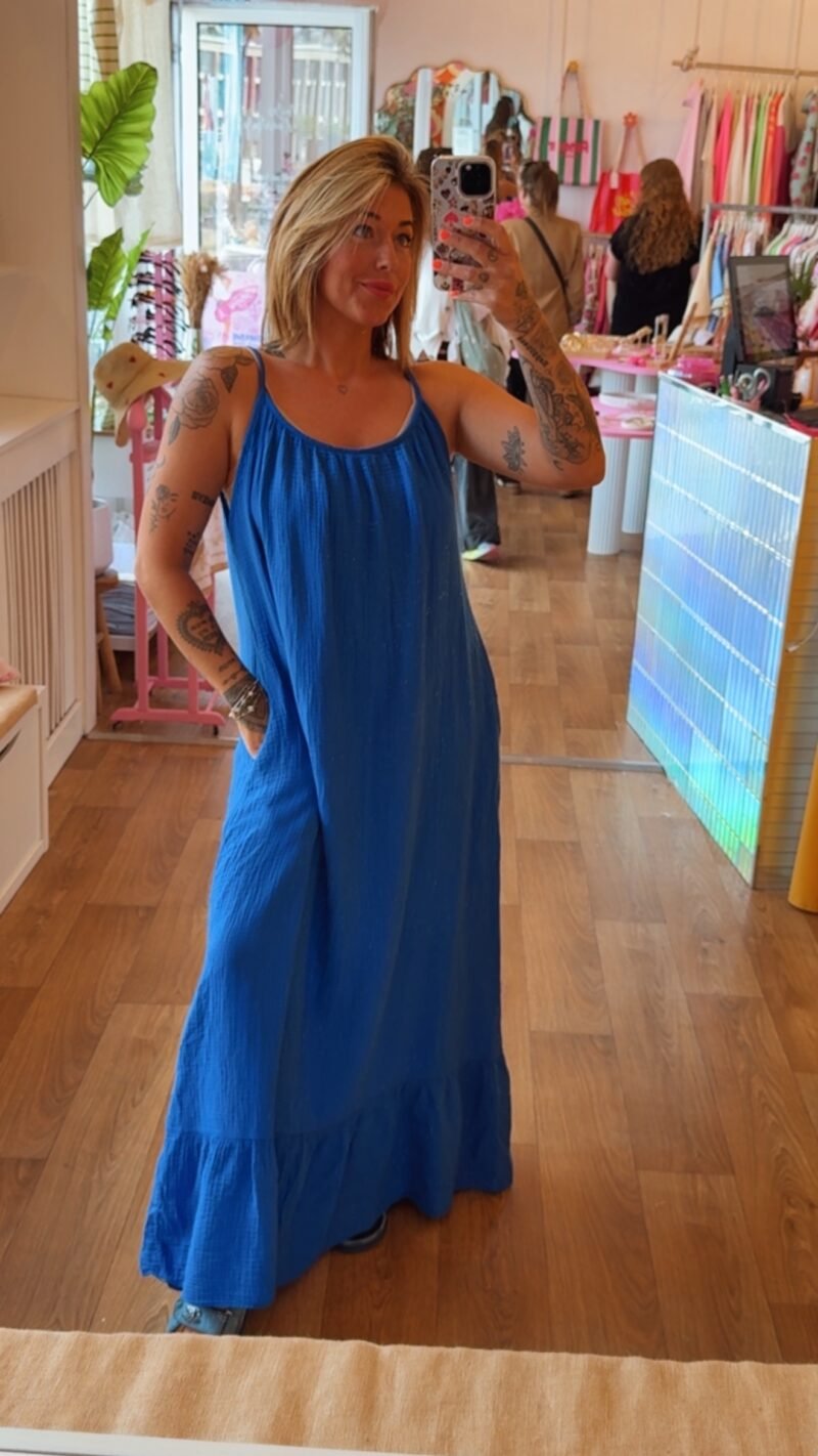 ROBE GAZ DE COTON MARWA  MAJORELLE