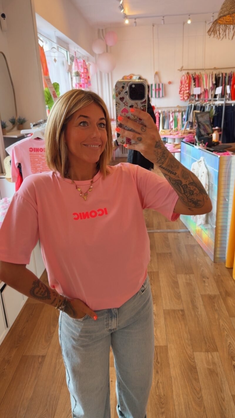 T SHIRT ICO ROSE