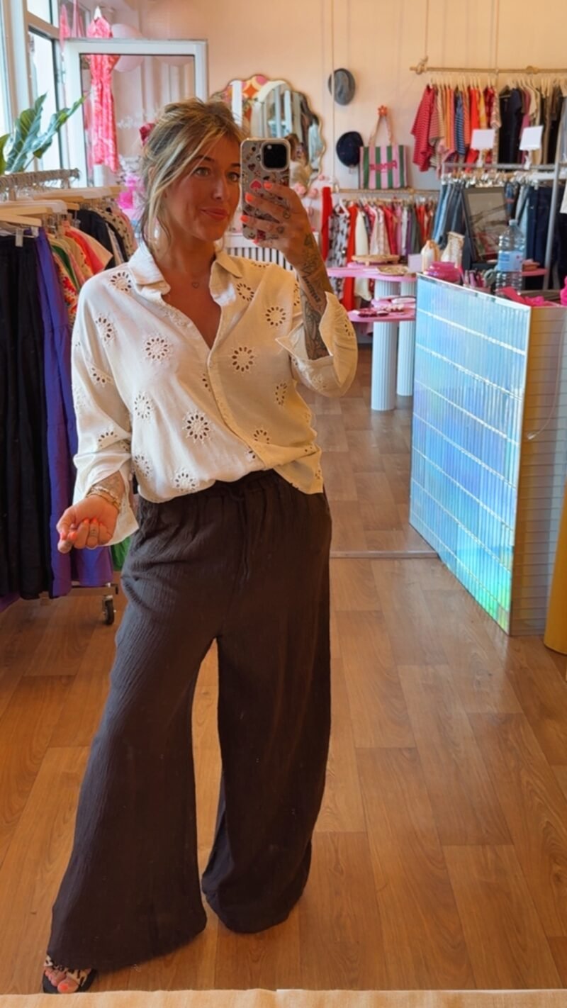 PANTALON AGREABLE  CHOCO