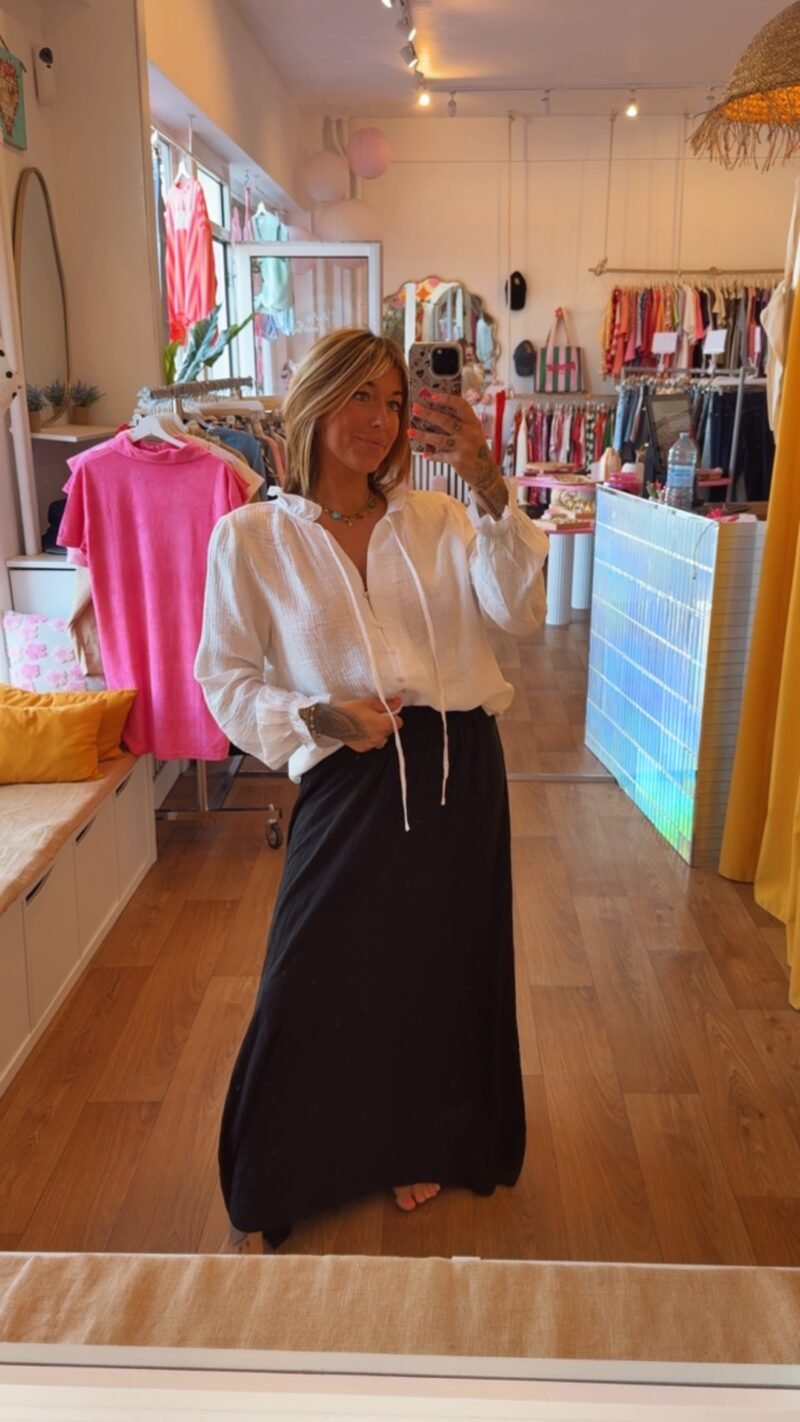 JUPE BOHEME NOIR