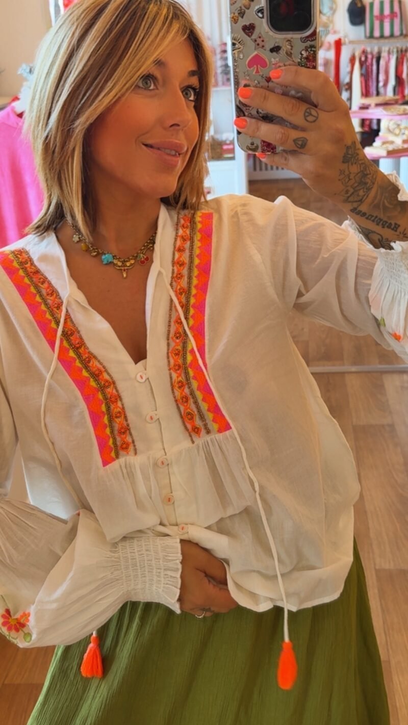 BLOUSE MILANO FLUO  S/M