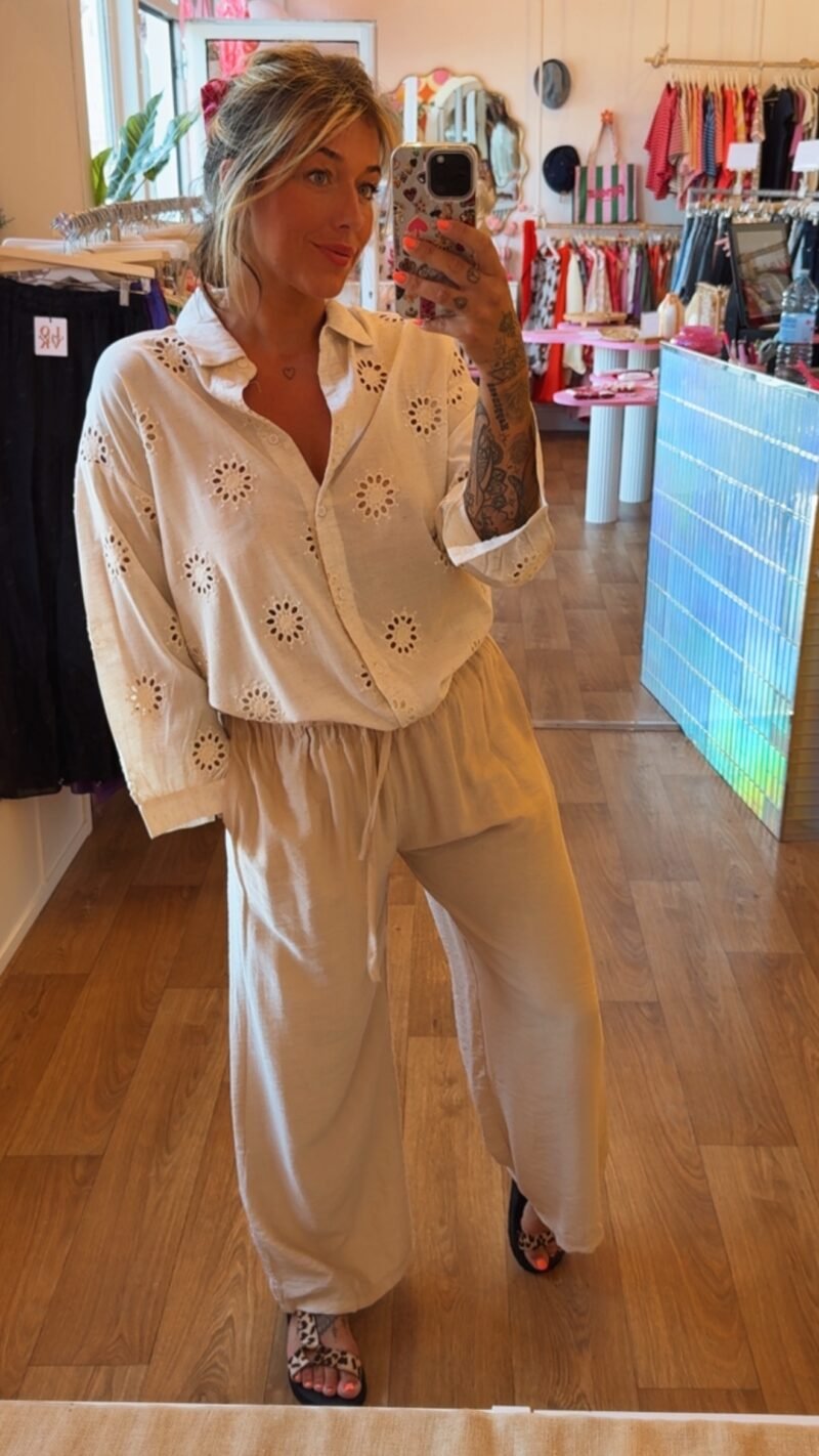 PANTALON MYSTIC  BEIGE    T . L