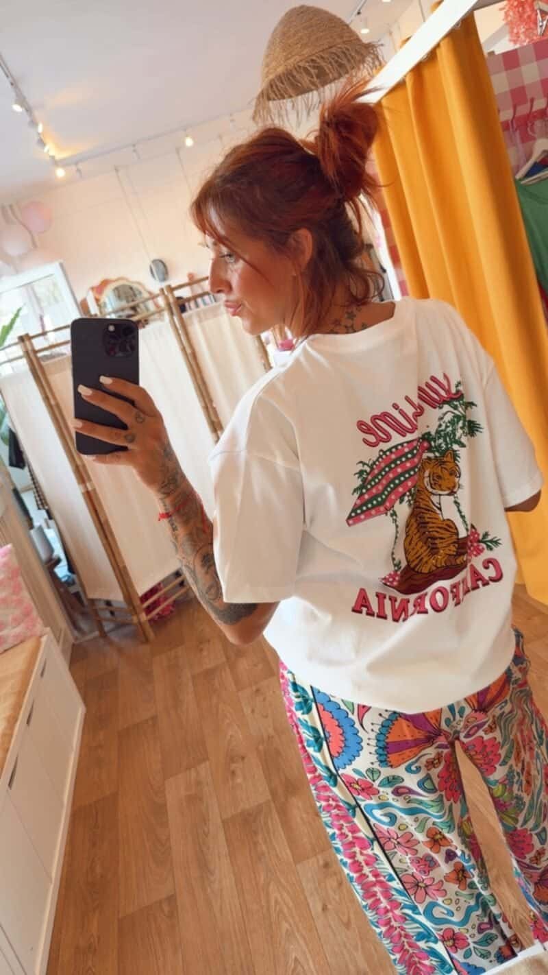 T SHIRT  STRASS   " TIGRE " – Image 2