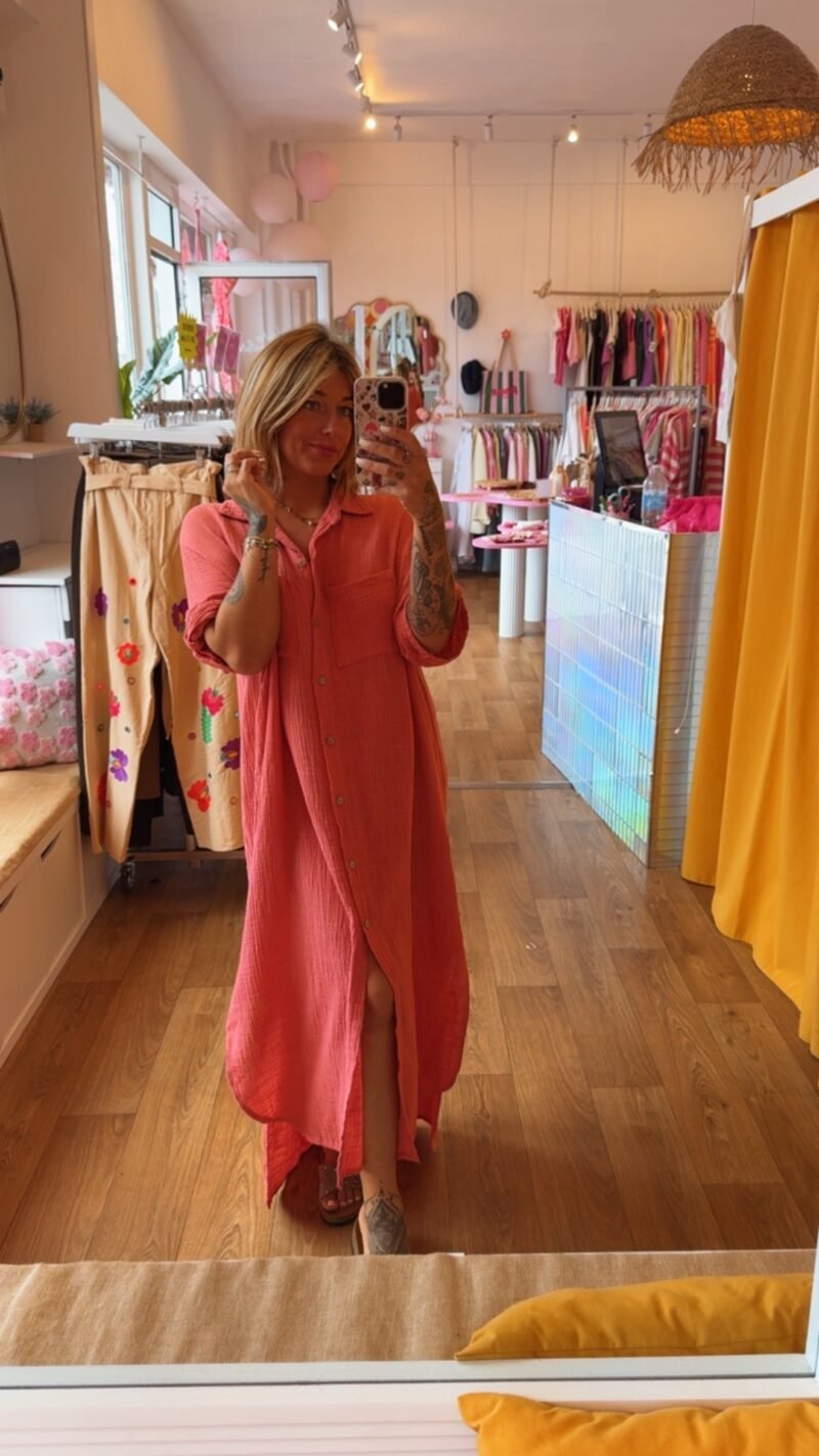 ROBE AGREABLE   CORAIL