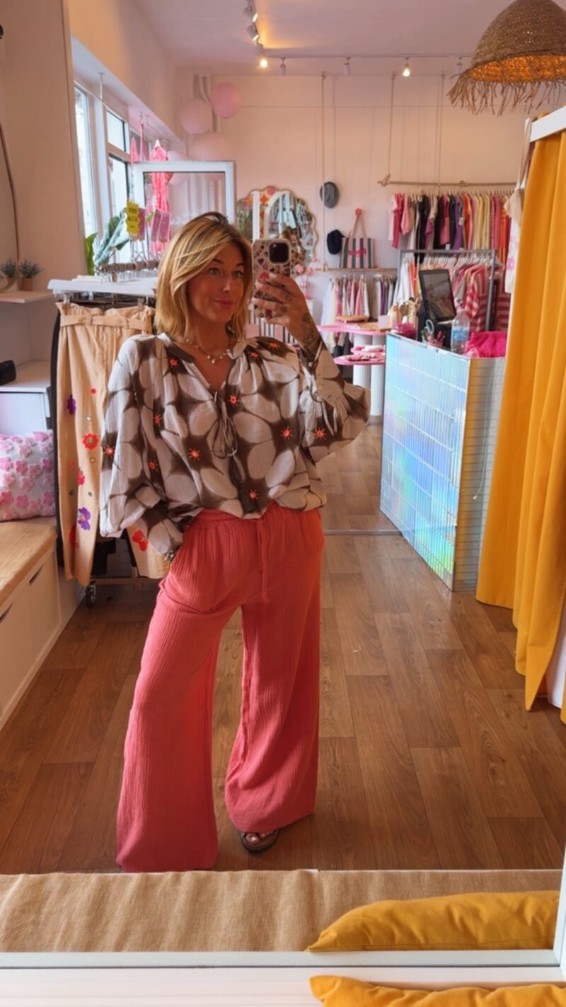 PANTALON AGREABLE  CORAIL
