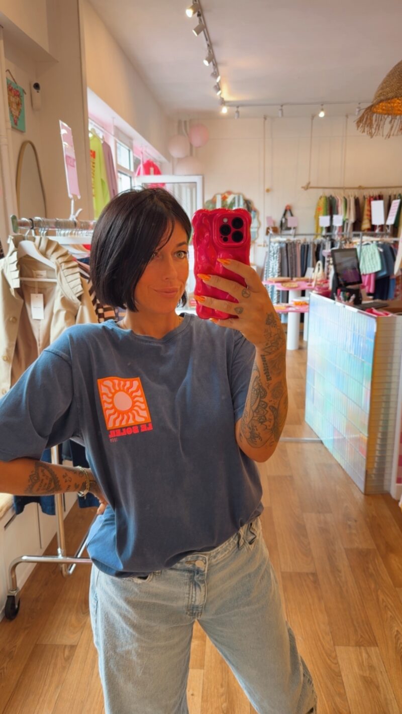 T SHIRT LE SOLEIL BLEU