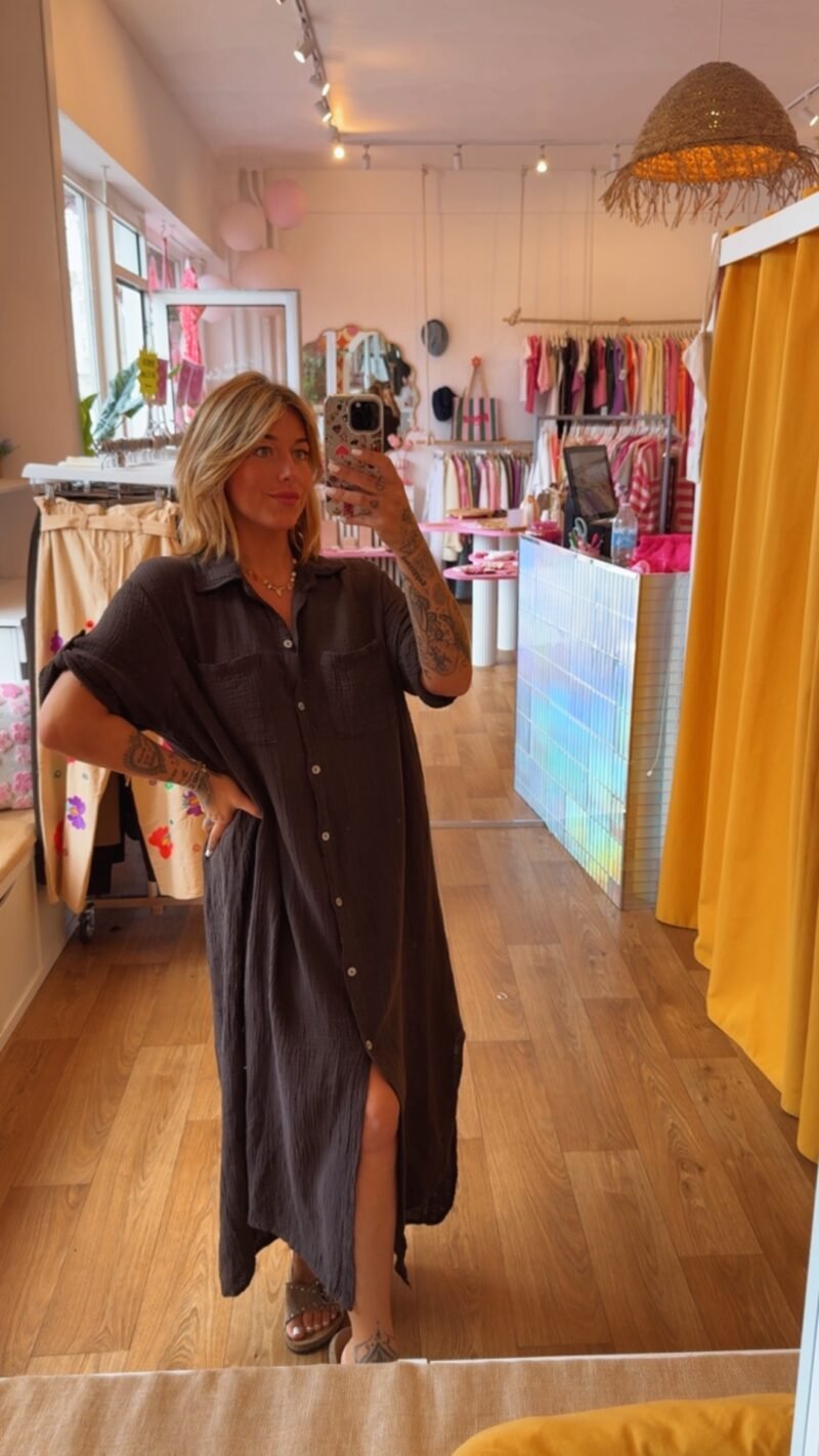 ROBE AGREABLE   CHOCO