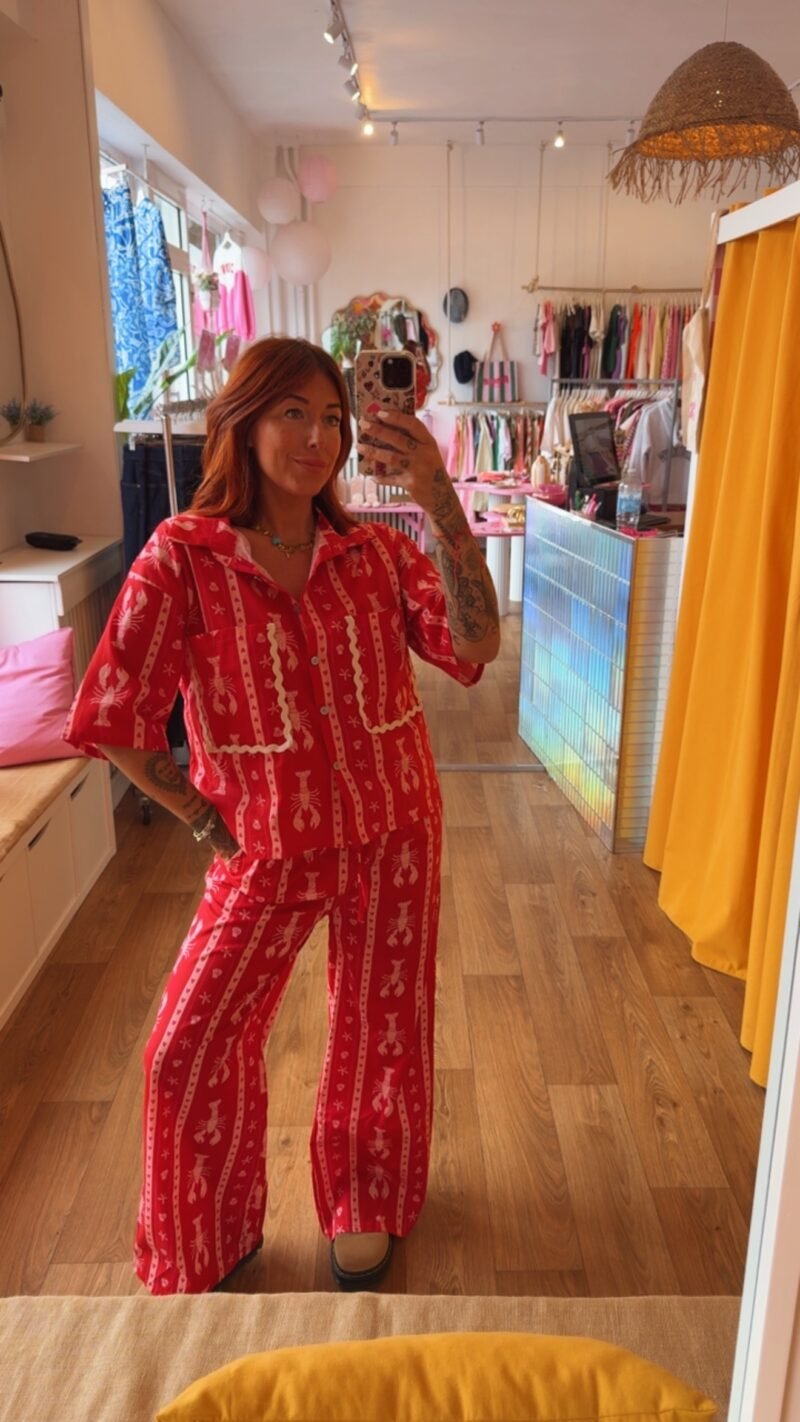 PANTALON HOMAR ROUGE