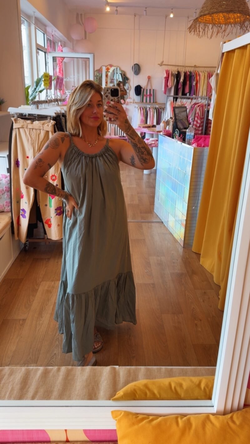 ROBE TRESSIA  KAKI