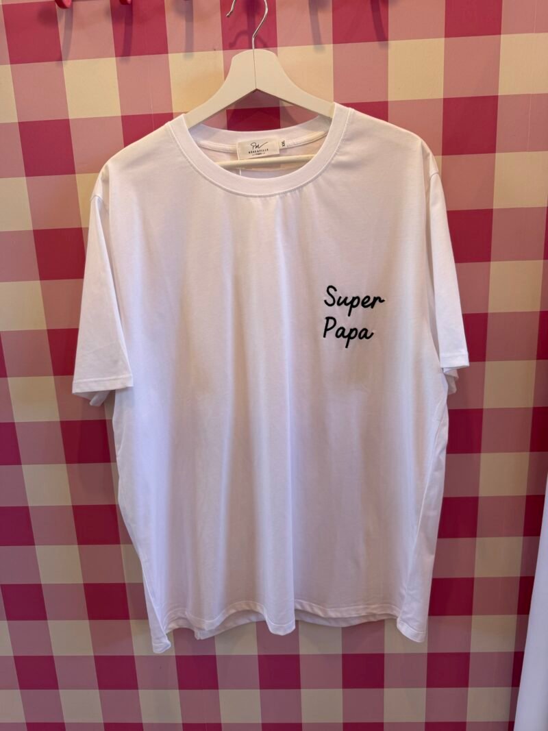 T SHIRT SUPER PAPA     M