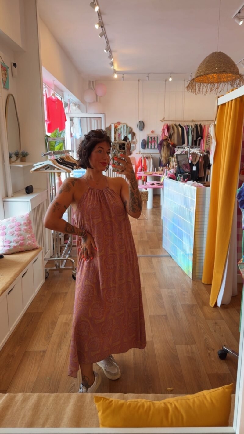 ROBE IBIZA SAUMON