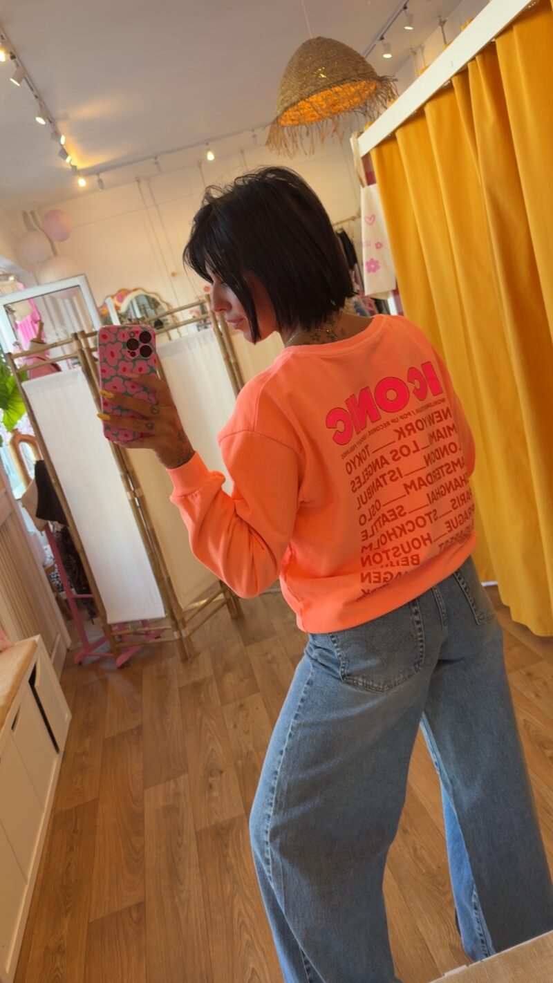 SWEAT ICONIC ORANGE