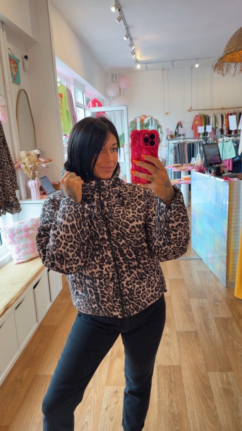 DOUDOUNE LEOPARD  M/L