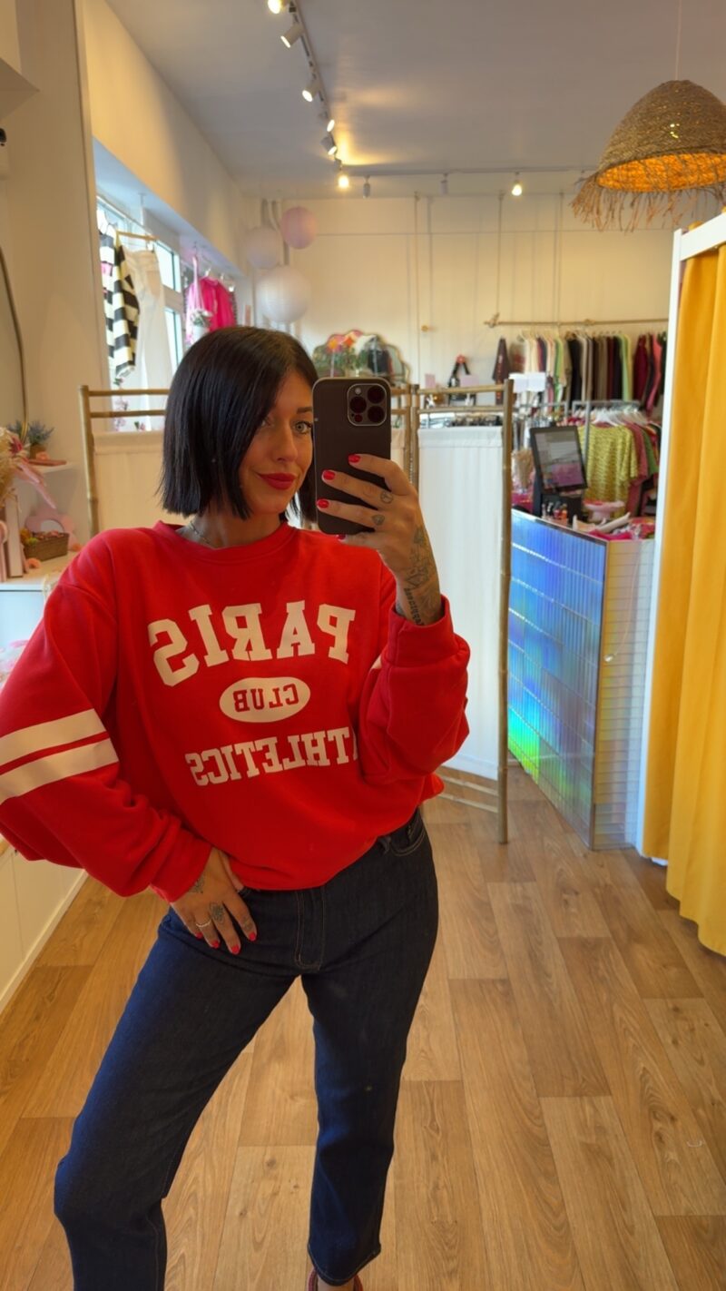 SWEAT ROUGE PARIS
