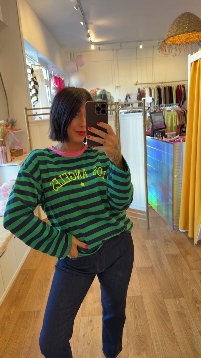 TOP RAYURE LOS ANGELES  VERT