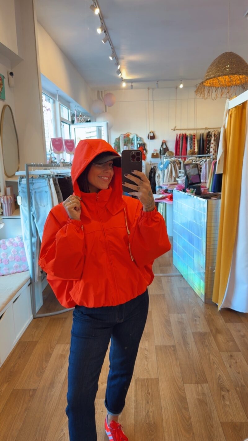 BLOUSON ORANGE   M/L