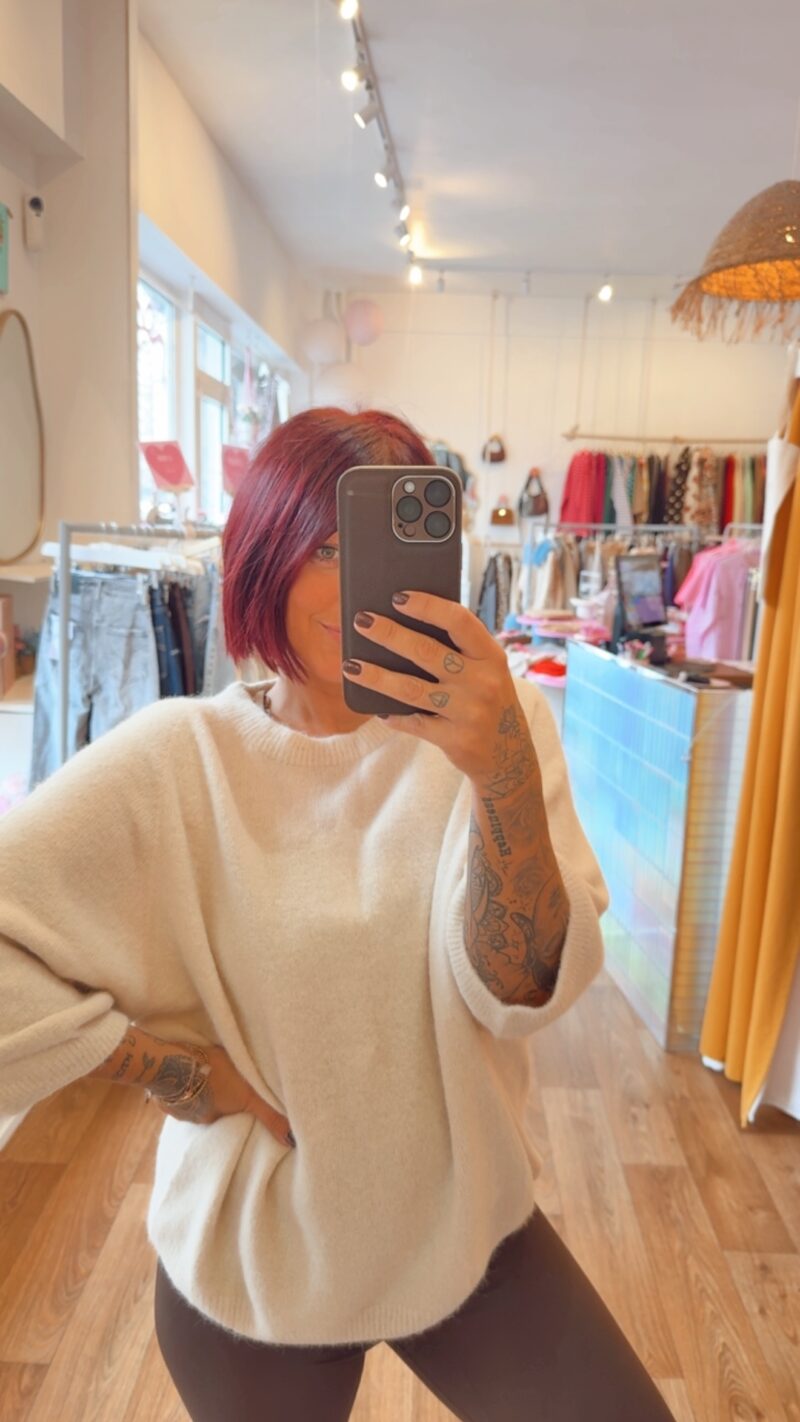 PULL LOLAA   ÉCRU