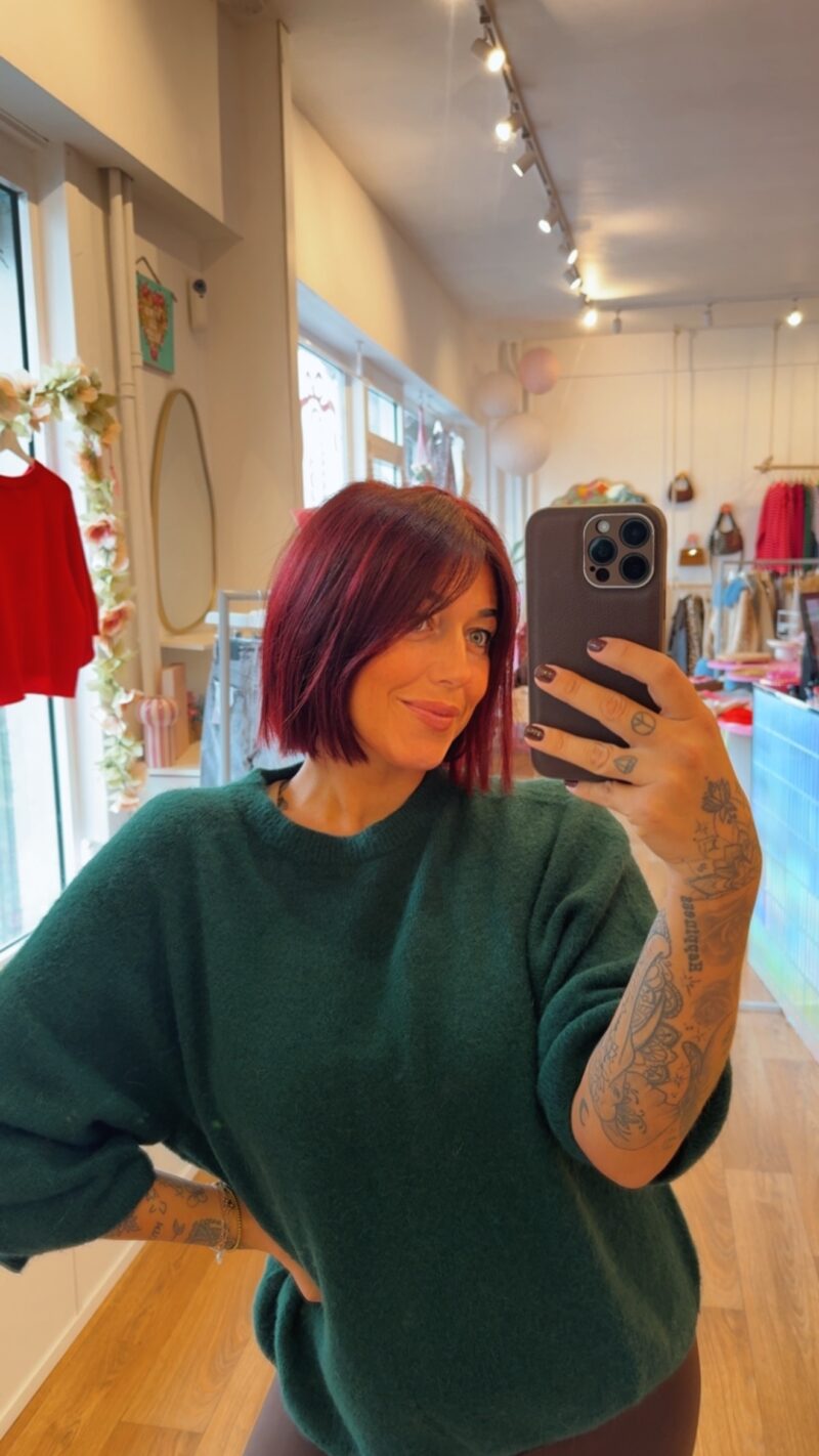 PULL LOLAA  VERT FONCE