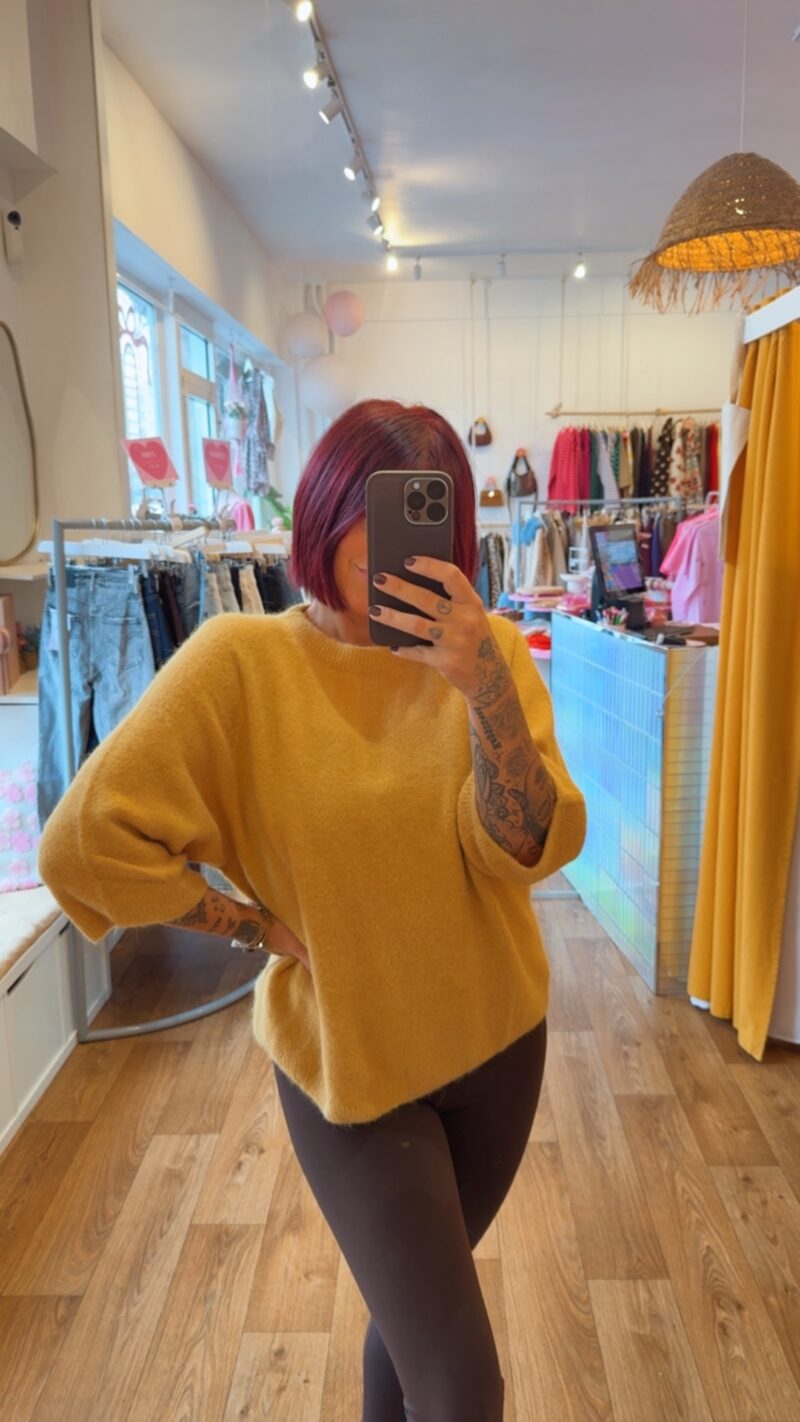 PULL LOLAA    MOUTARDE
