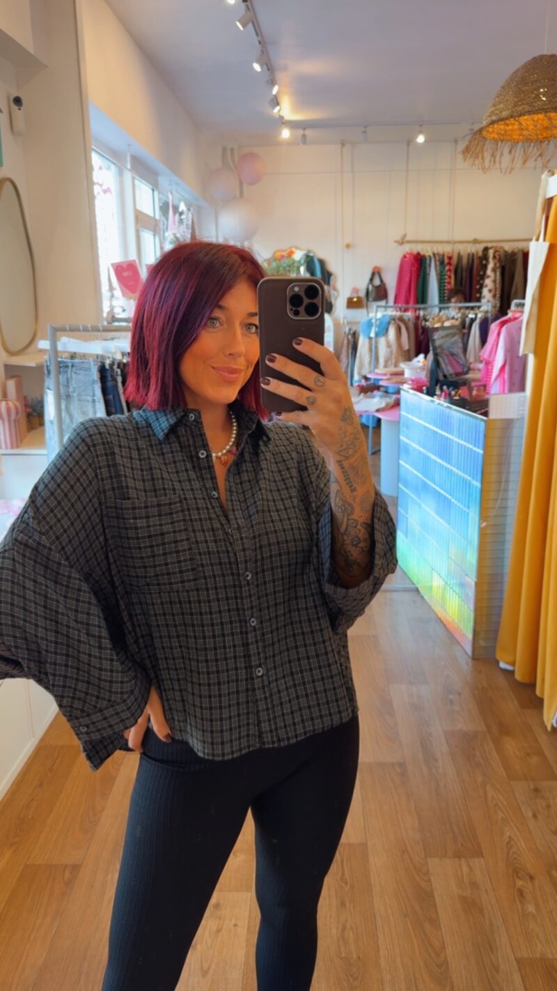 CHEMISE BLENING GRISE